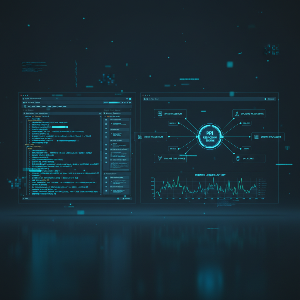 Cover image for article about pii redaction architecture for dynamic logging in distributed systems